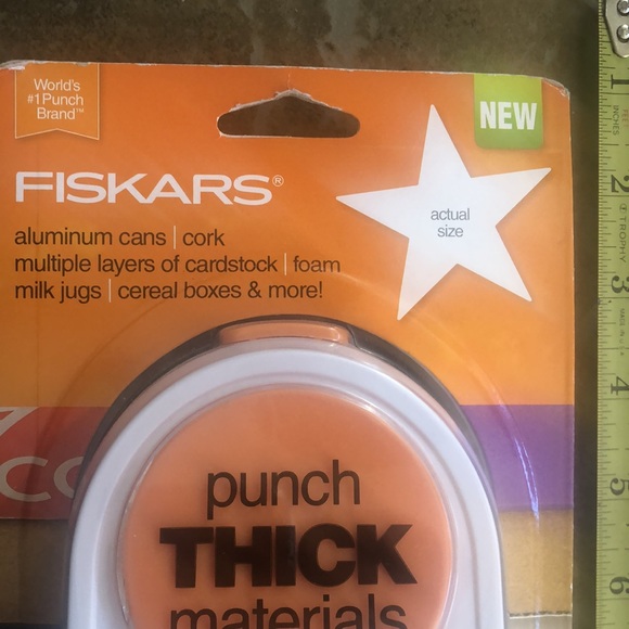 Fiskars Office Fiskars Star Punch For Thick Materials Never Used
